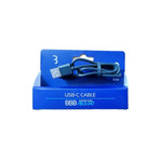 Câble de charge BBB USB-A à USB-C, 0.5m