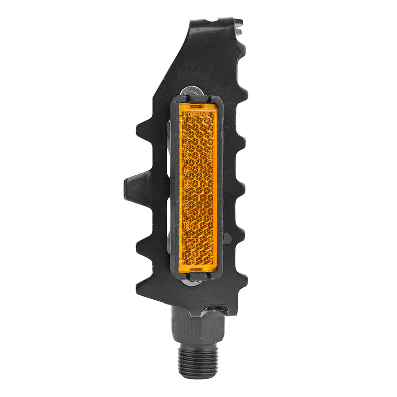 Pédales VTT Newton résine noire cage alu noire 9/16" (paire) – vue 4