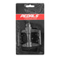 Pédales VTT Newton résine noire cage alu noire 9/16" (paire) – vue 5