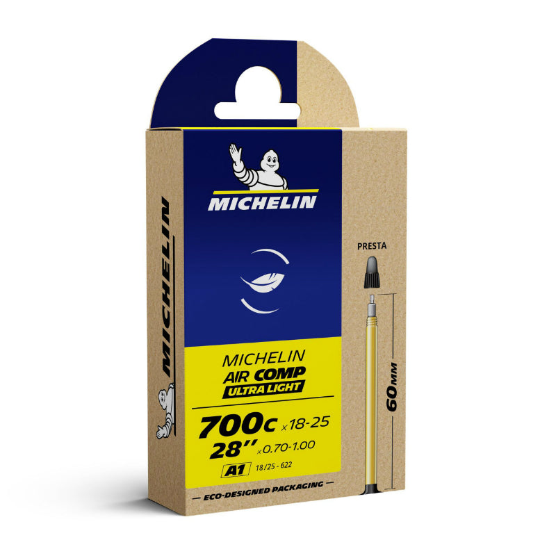 Chambre à air 700 x 18-25 Michelin valve Presta 60 mm