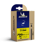 Chambre à air 700 x 33-46 Michelin Aircomp valve Presta 48 mm