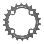 Plateau VTT Stronglight 4 branches 64 mm pour Shimano XTR M980 intérieur double noir HT3 10 v – 22 dents