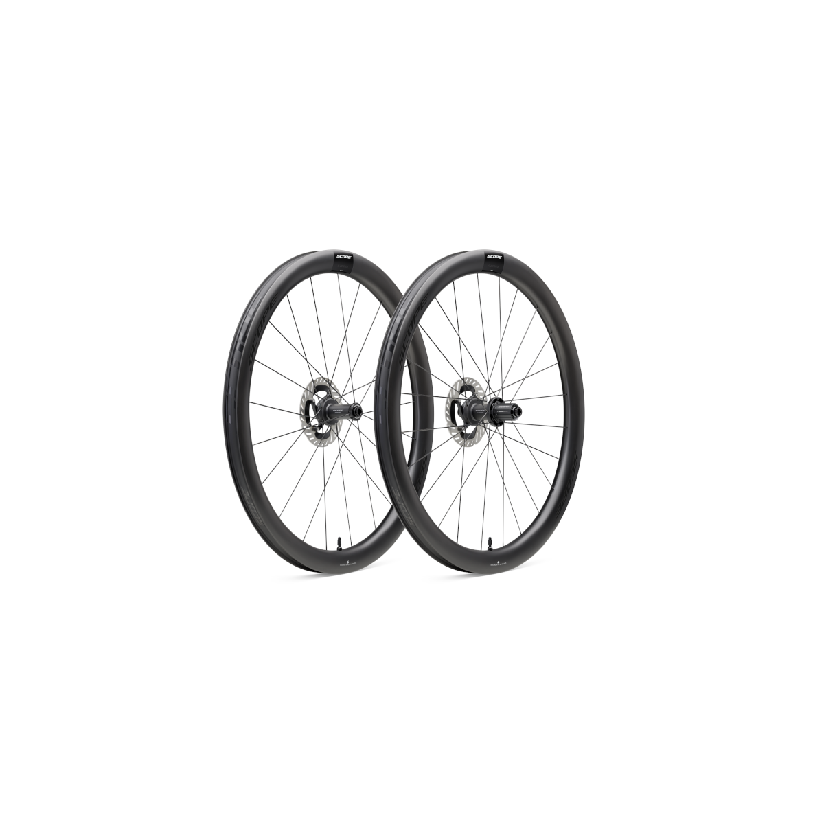 Paire de roues Race R4 Gravel Disques Hookless (45mm) SCOPE