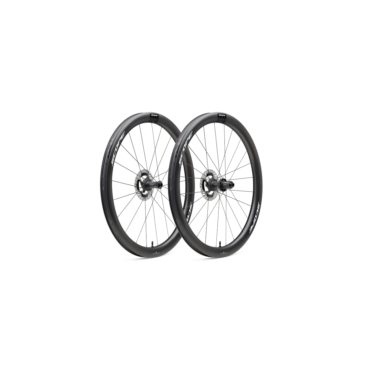 Paire de roues Race R4 Gravel Disques Hookless (45mm) SCOPE