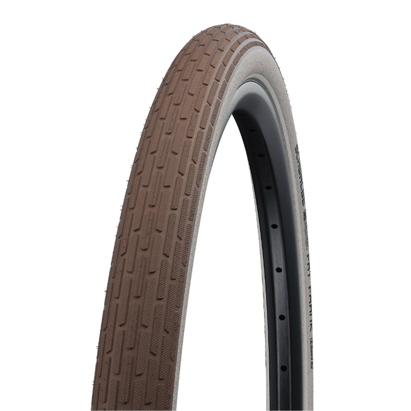 Pneu VTT urbain Schwalbe Fat Frank beige tringle rigide – 26 x 2,35 (60-559)