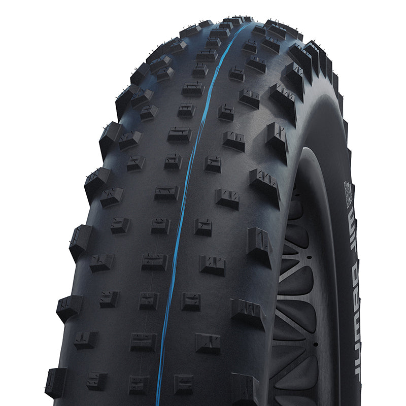 Pneu VTT Schwalbe Jumbo Jim Fat Bike Addix noir tringle souple tubeless ready – 26 x 4,00