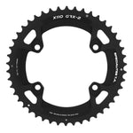 Plateau gravel TA X110 4 br. 110 mm pour Shimano GRX extérieur double noir 10-11 v – 46 dents
