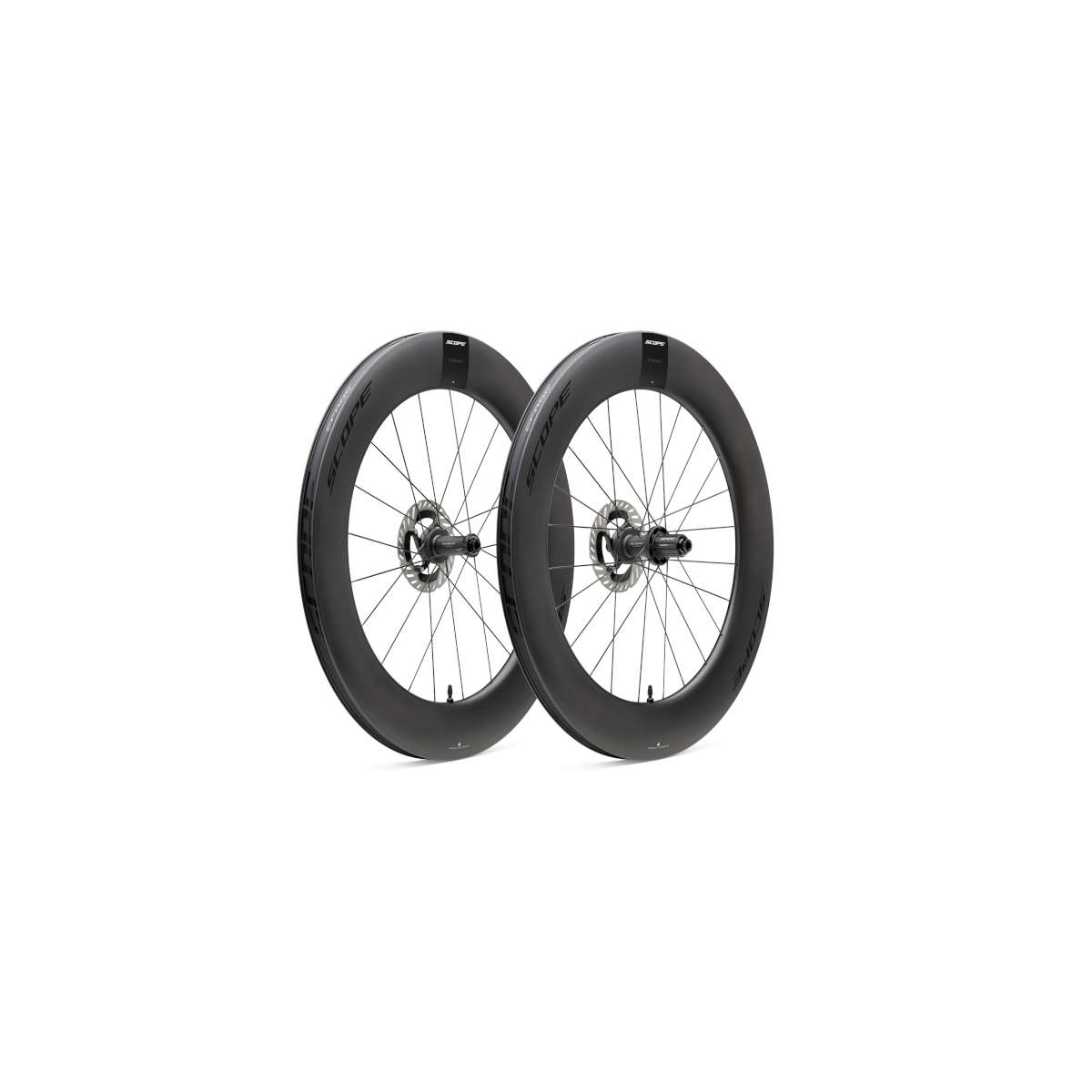 Paire de roues Race R8 Triathlon Disques (85mm) SCOPE