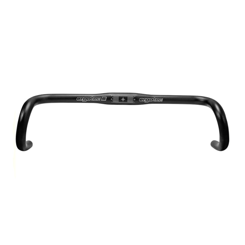 Cintre route randonneur Ergotec alu noir 31,8 mm – 420-490 mm