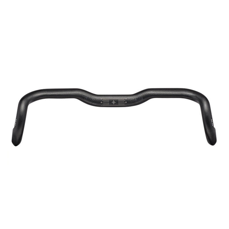 Cintre route randonneur Ergotec ER-20 alu noir 31,8 mm 440-533 mm rise 20 mm