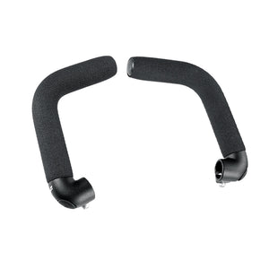 Embouts de cintre Ergotec Touring alu noir rotation 360° (paire)