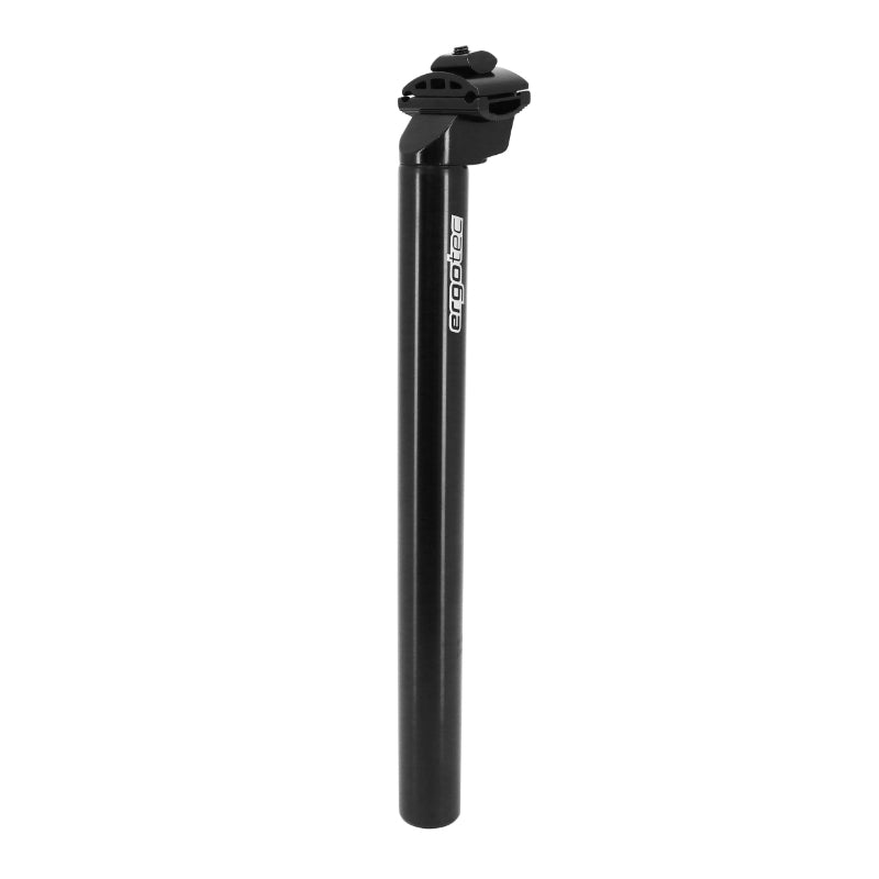 Tige de selle Ergotec Patent alu noir 350 mm recul 18 mm – 26,0 mm