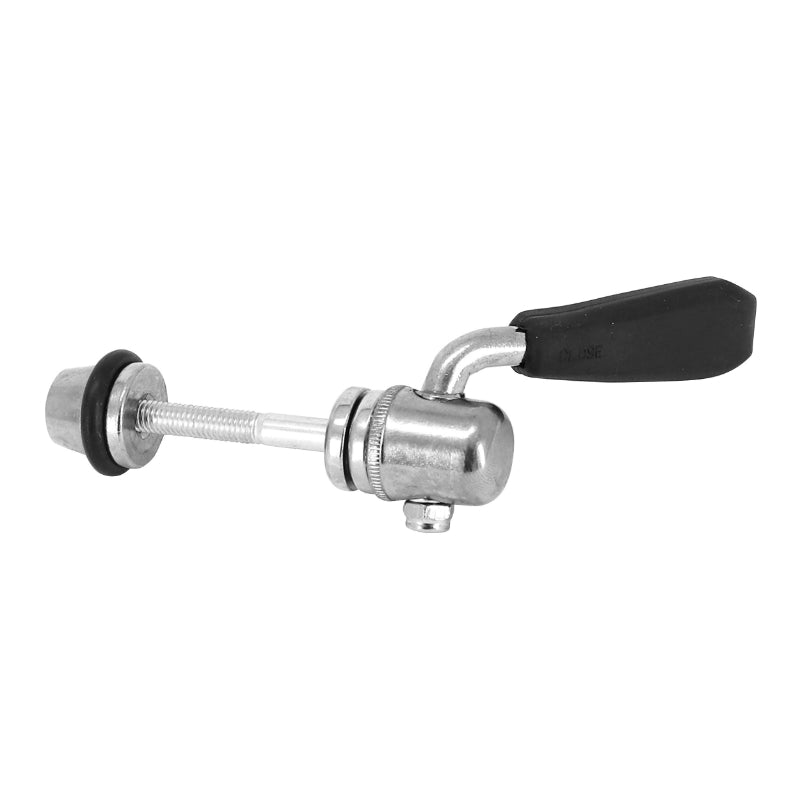 Blocage rapide de selle Ergotec acier noir-chromé – M6 x 60 mm