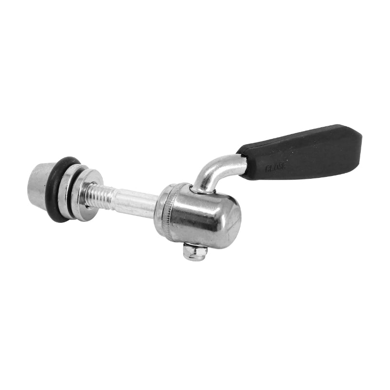 Blocage rapide de selle Ergotec acier noir-chromé – M8 x 50 mm