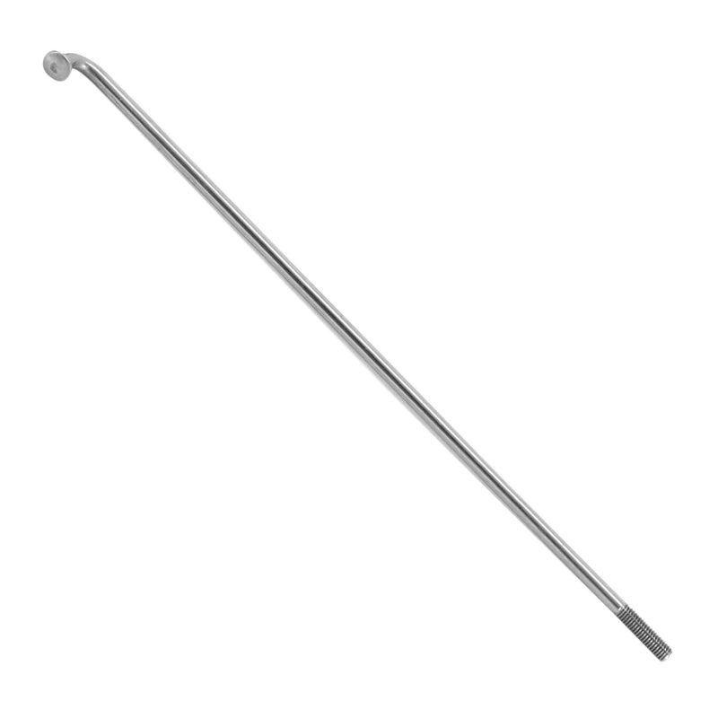 Rayon VAE inox argent 2,3 mm tête coudée sans écrou – 120 mm