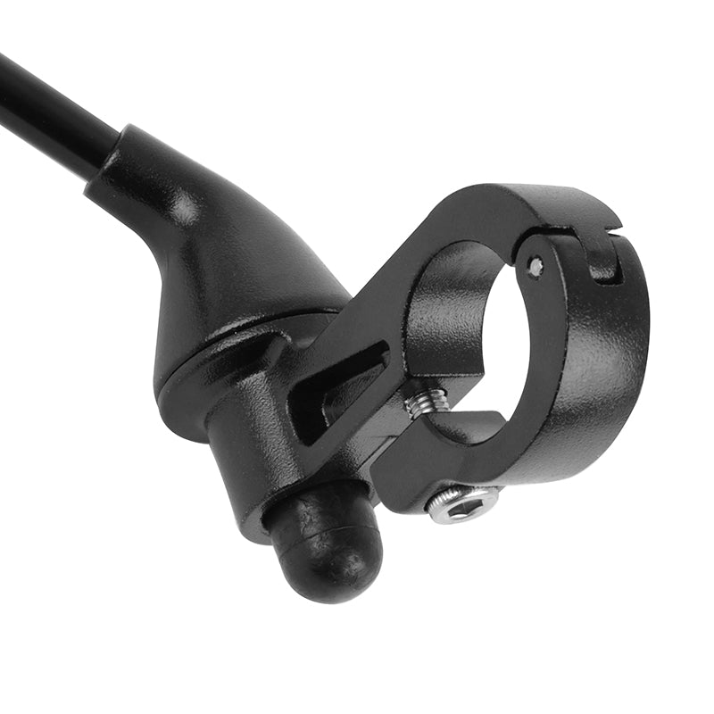 Rétroviseur gauche Ergotec M-88 LV alu-acier noir – vue 4