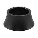 Entretoise conique Ergotec alu noir-sable 1"1/8 – 20 mm
