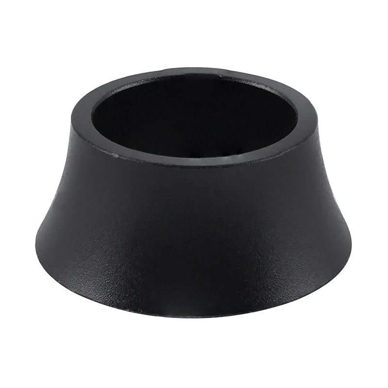 Entretoise conique Ergotec alu noir-sable 1"1/8 – 20 mm