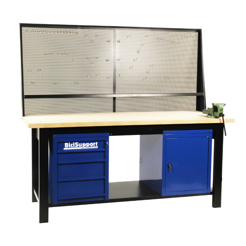 Établi d'atelier professionnel Bicisupport – 2 m