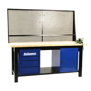 Établi d'atelier professionnel Bicisupport – 2 m