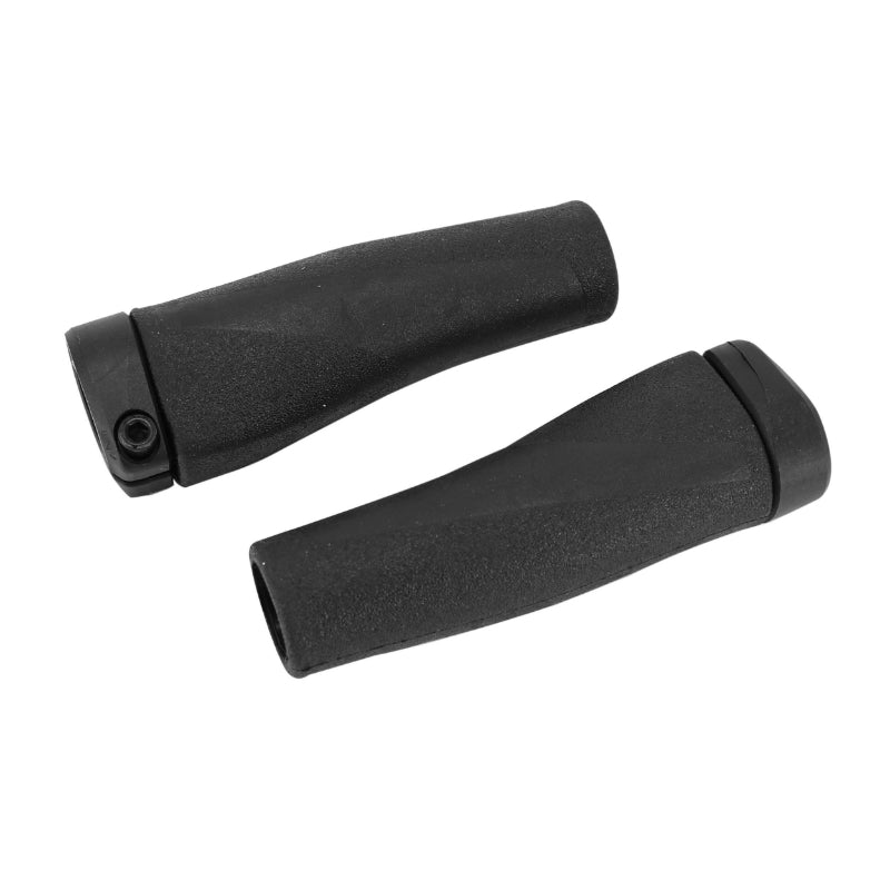 Poignées ergonomiques city Herrmans Grip Clik noires 123 mm (paire)