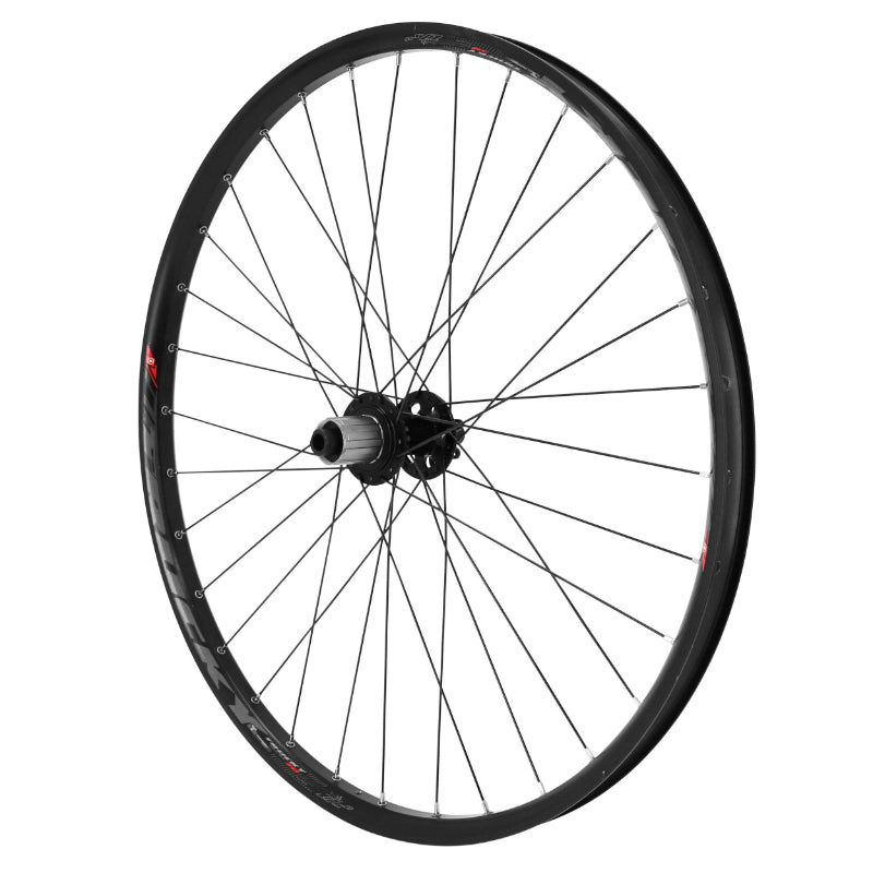 Roue arrière VTT 27,5" Trucky 30 disque 6 trous 10-11 v axe 12 x 142