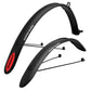 Garde-boue city 700C Polisport Colorado noirs 45 mm V-Brake (paire) – vue 2