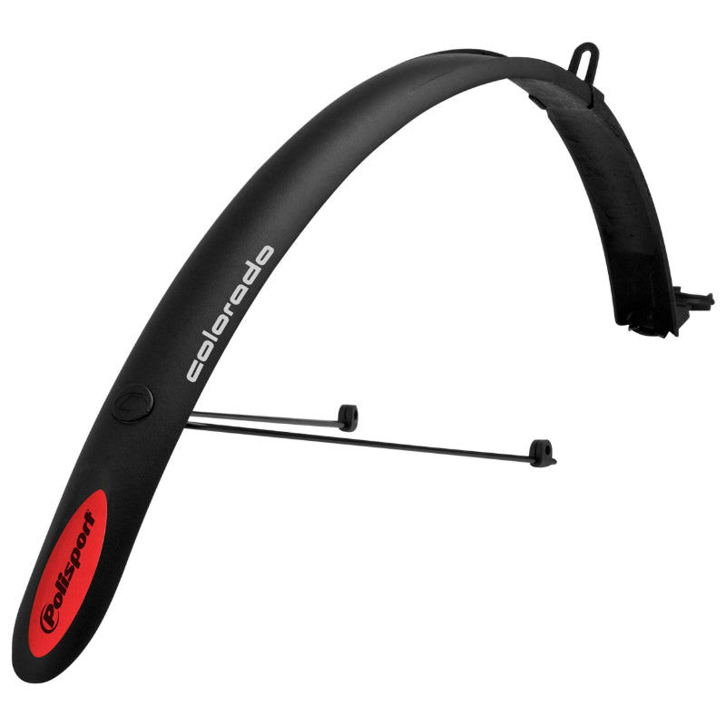 Garde-boue city 700C Polisport Colorado noirs 45 mm V-Brake (paire) – vue 3