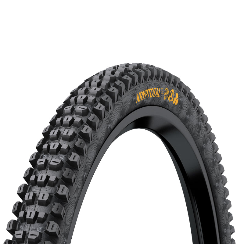 Pneu VTT gravity Continental Kryptotal Trail Front noir tringle souple tubeless ready – 29 x 2,40 (60-622)