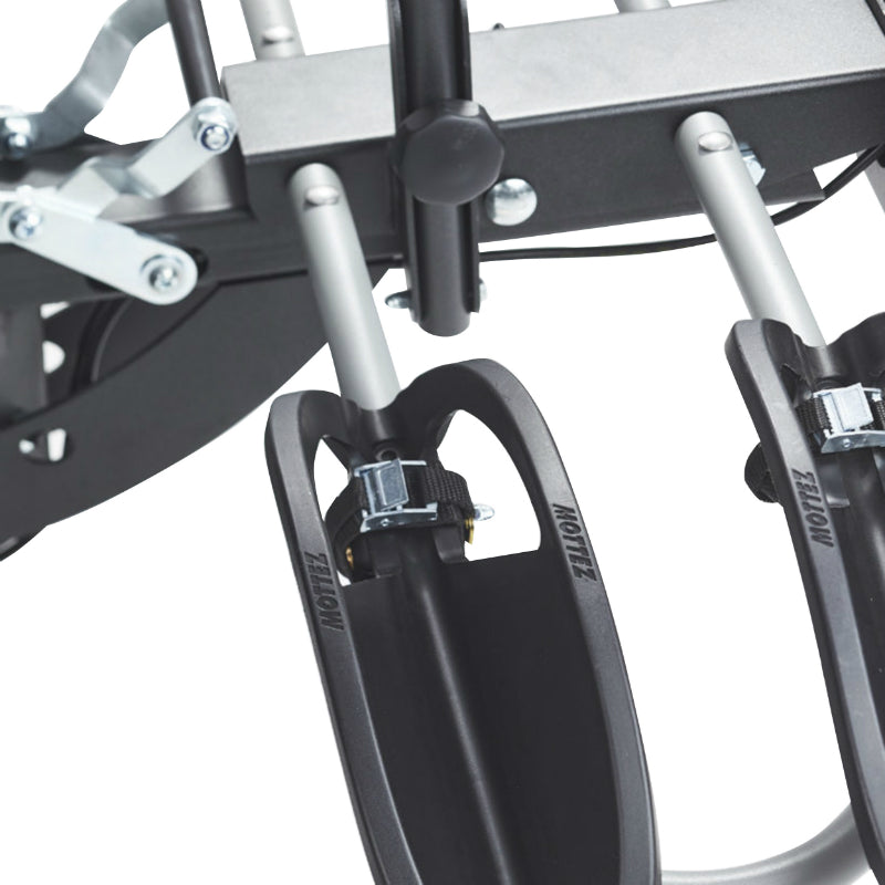 Porte-vélos plateforme Mottez Diane inclinable 3 vélos – vue 2