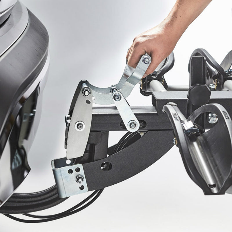 Porte-vélos plateforme Mottez Diane inclinable 3 vélos – vue 3