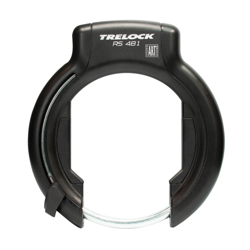Antivol fer à cheval Trelock RS481 noir avec fixation – pneu 92 mm – Non amovible
