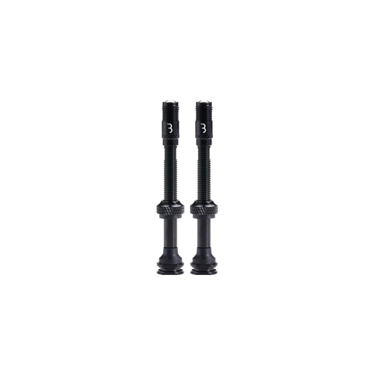 Valves tubeless avec embouts AL CoreCap, 2pcs 60mm BBB