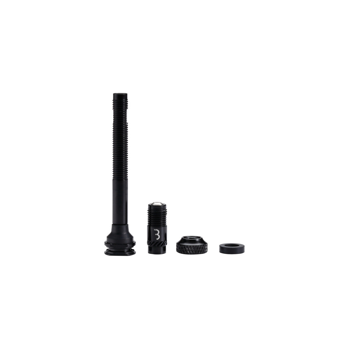 Valves tubeless avec embouts AL CoreCap, 2pcs 60mm BBB