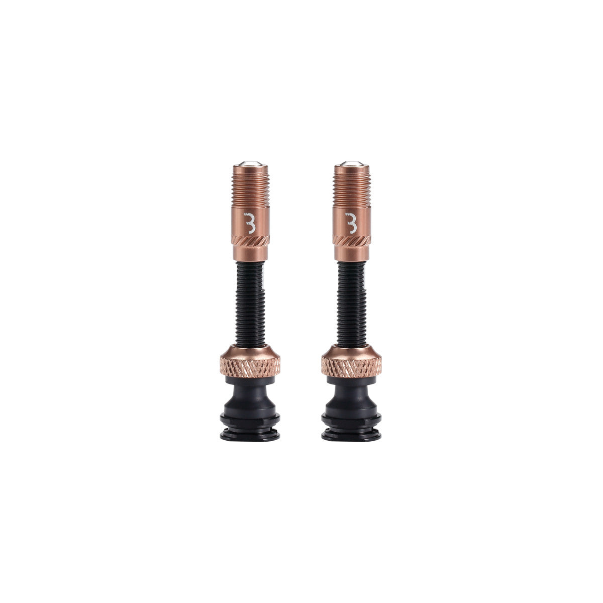 Valves tubeless avec embouts AL CoreCap, 2pcs 40mm BBB