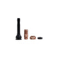 Valves tubeless avec embouts AL CoreCap, 2pcs 40mm BBB