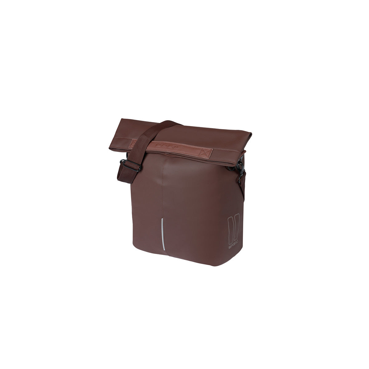 Sacoche arrière City 14-16 L BASIL – MIK Hooks / Brun chocolat
