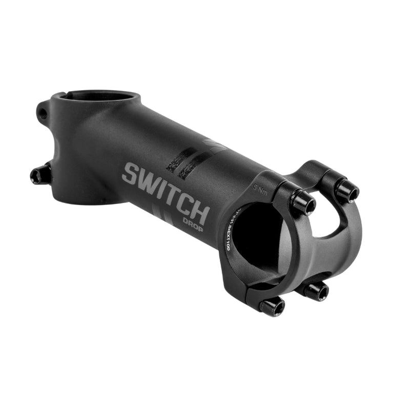 Potence VTT Switch Drop noire -17° 31,8 mm – 60 mm