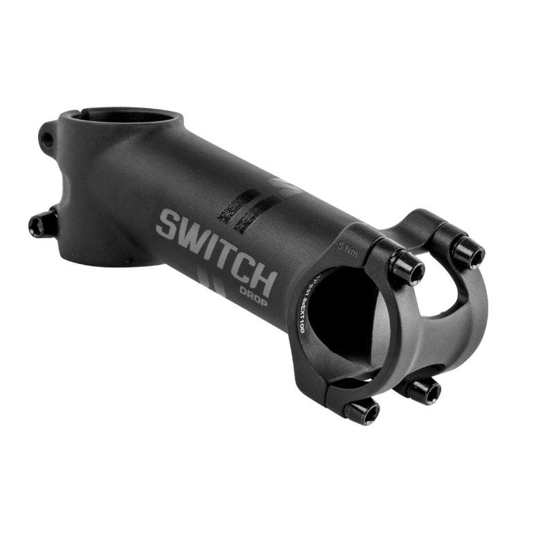 Potence VTT Switch Drop noire -17° 31,8 mm – 100 mm