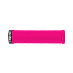 Poignées VTT Switch Flow Lock-On (paire) – Rose fluo