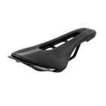 Selle route Skuad noire avec trou central rail métal – Dakota 257 x 141 mm