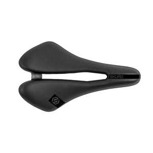 Selle route Skuad noire avec trou central rail métal – Oregon 258 x 153 mm