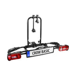 Porte-vélos plateforme Eufab Crow Basic 2 vélos VAE