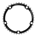 Plateau route TA Vento 5 br. 135 mm type Campagnolo milieu triple noir 9-10 v – 39 dents