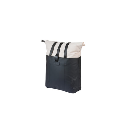 Sacoche arrière Vive MIK Hooks 15-20 L BASIL – Blanc cassé/noir