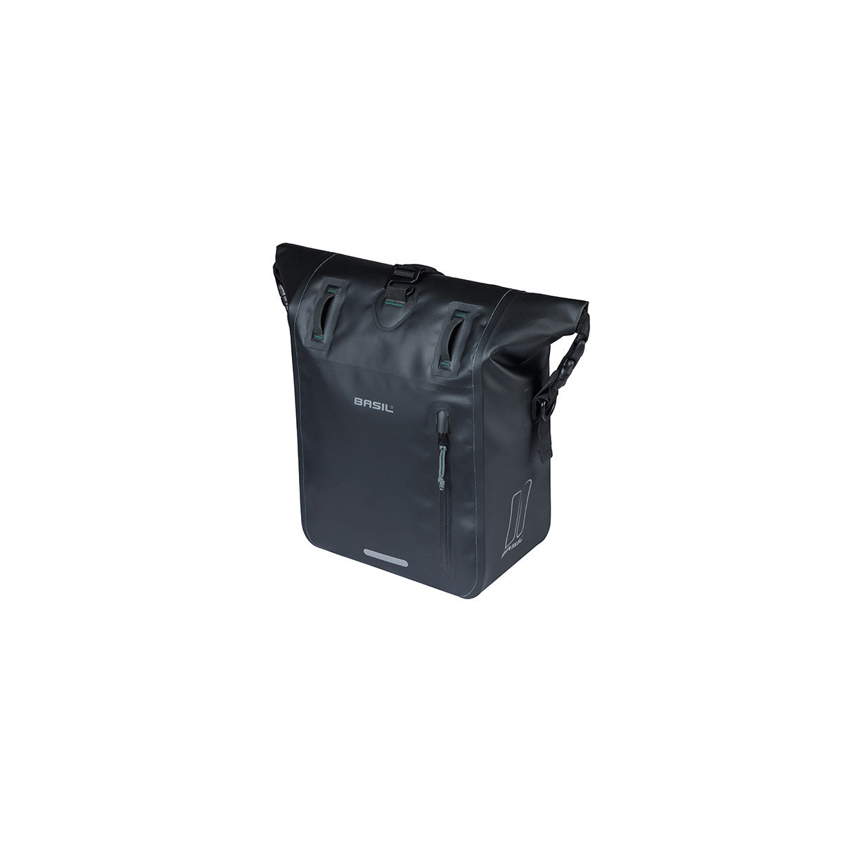 Sacoche arrière imperméable Rivo MIK Hooks BASIL – M – 12-15 L / Noir