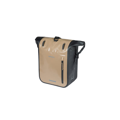 Sacoche arrière imperméable Rivo MIK Hooks BASIL – M – 12-15 L / Sable/noir