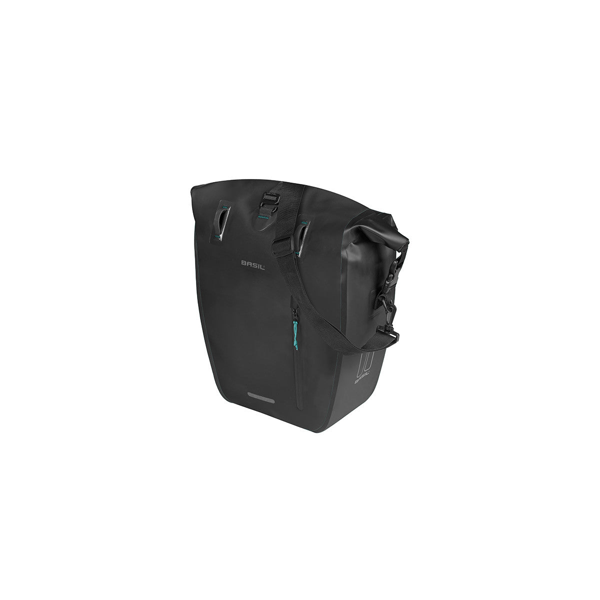 Sacoche arrière imperméable Rivo MIK Hooks BASIL – L – 25-31 L / Noir