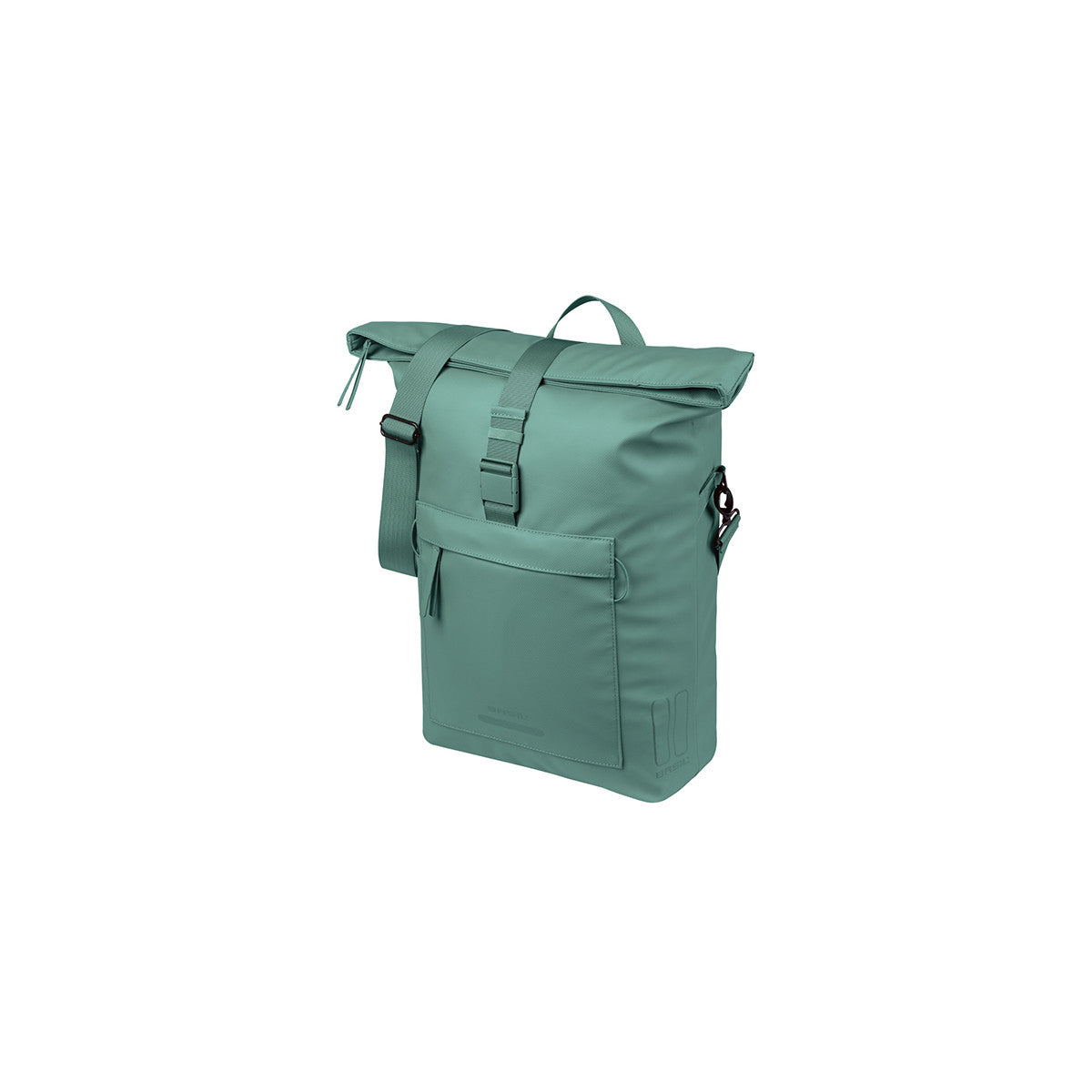 Sacoche arrière Brooklyn MIK Hooks 17 L BASIL – Vert argenté