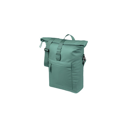 Sacoche arrière Brooklyn MIK Hooks 17 L BASIL – Vert argenté